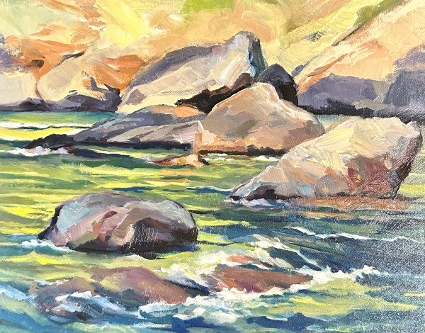 West River Crossing, Newfane VT by William Roberts Fine Art