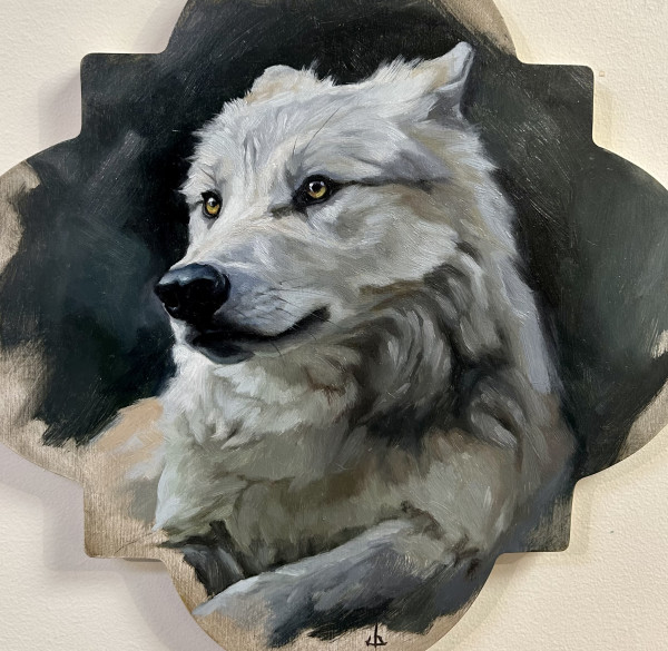 Grey Wolf by Julia Eva Bacon