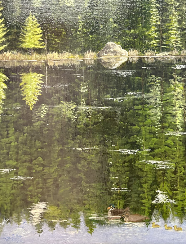 Bryant's Favorite Fishing Pond by Erika Sullivan
