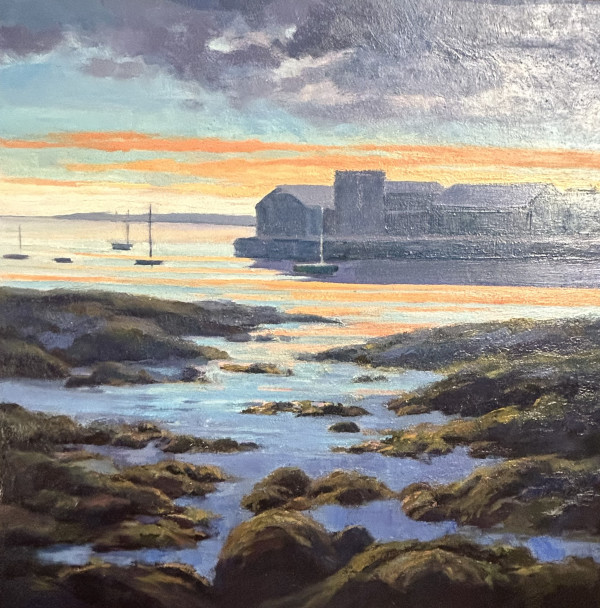 Sunset at Crockett Point by William Roberts Fine Art