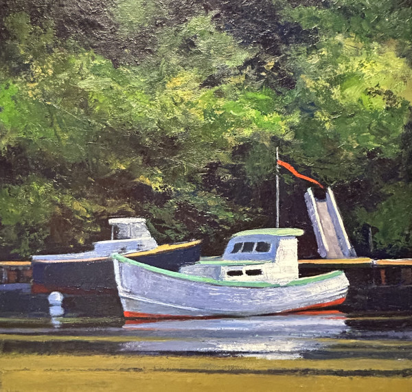 Lobster Boats, Rockport by William Roberts Fine Art