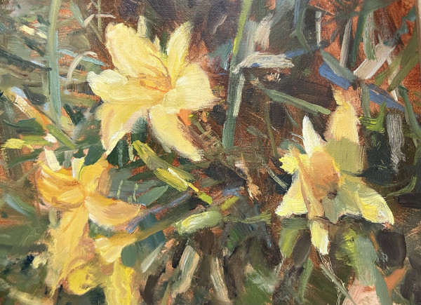 Yellow Sunflowers by Debbie Lazar