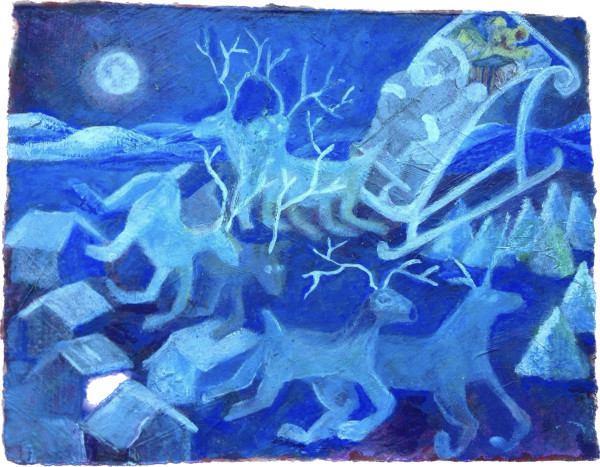 Delivery of Christmas Presents by Randi Trinka