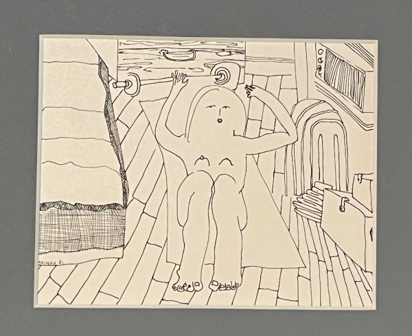 Woman Exercising by Randi Trinka