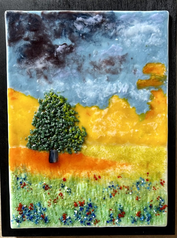 Lonesome Oak by Cindy Cherrington