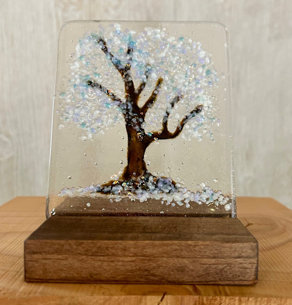 Fantasy Forest - Winter by Cindy Cherrington