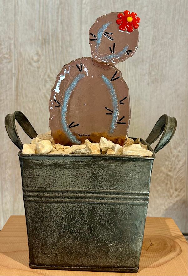 Potted Cacti Series by Cindy Cherrington