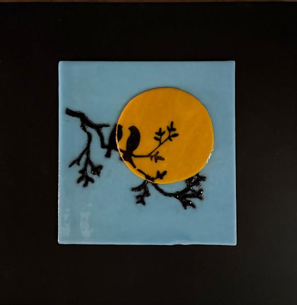 Birds on a Branch Series by Cindy Cherrington, Image 1.