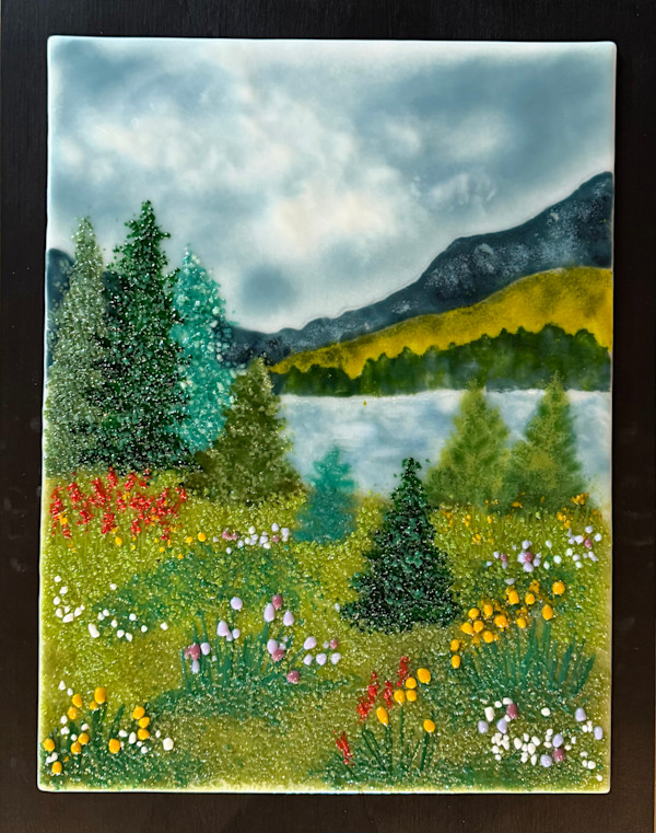 Blooming Hills, Still Waters by Cindy Cherrington, Image 1.
