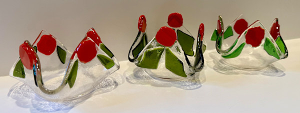 Holiday Candle Cup Series by Cindy Cherrington, Image 1.