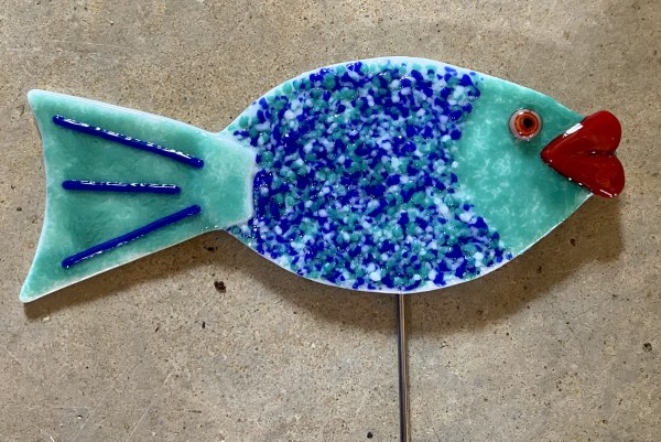 Garden Stake - Fish 1939