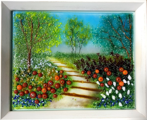 Garden Walk (01400) by Cindy Cherrington