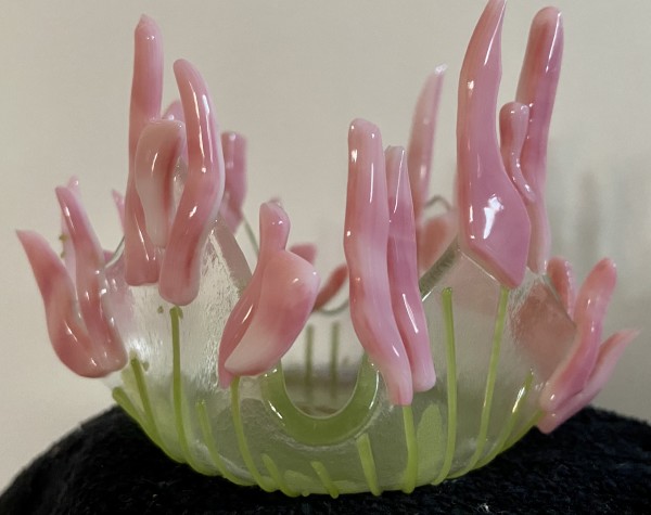 Candle Cup-Pink Tulip