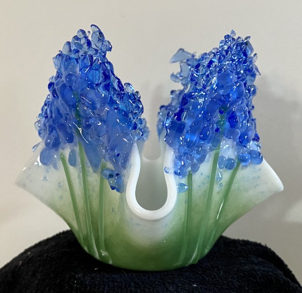 Candle Cup-Blue transp