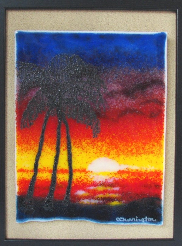 Island Sunset by Cindy Cherrington
