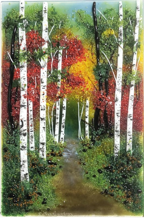 Walk Through the Woods (Small) by Cindy Cherrington