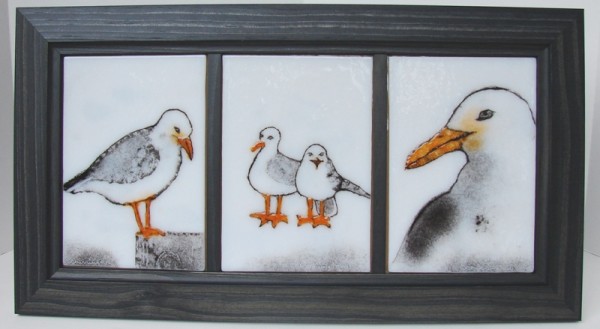 Seagull Study by Cindy Cherrington