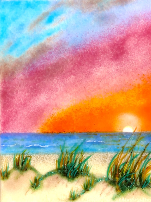 Sunset Beach by Cindy Cherrington