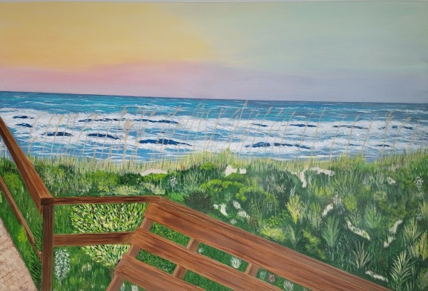 Seaside Reflections by Monique Godin