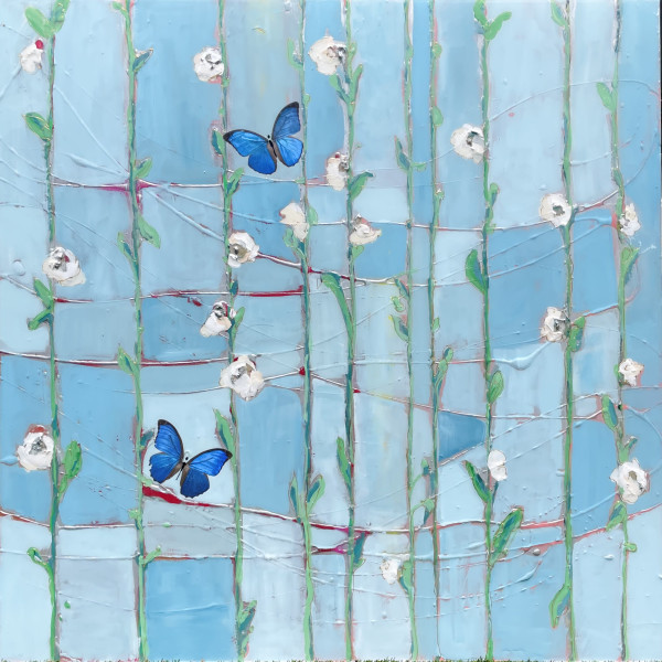 Blue Trapeze by Lucy Peveto