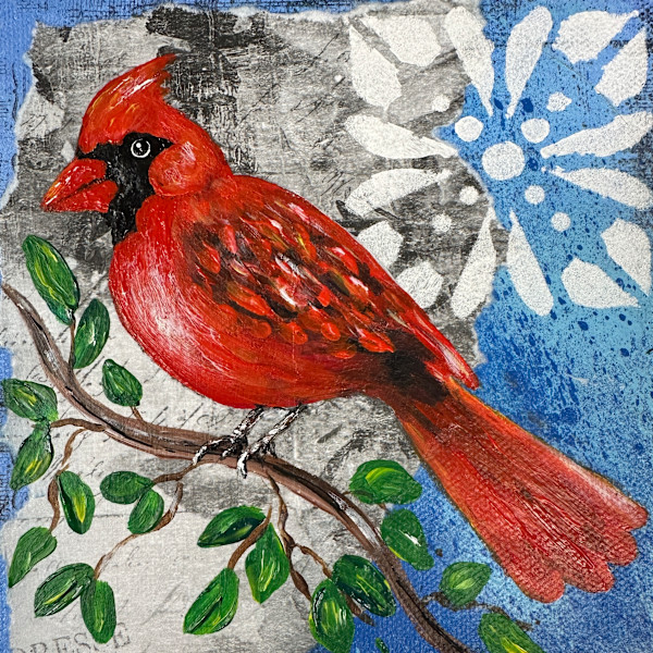Hello Cardinal by Donna Richardson
