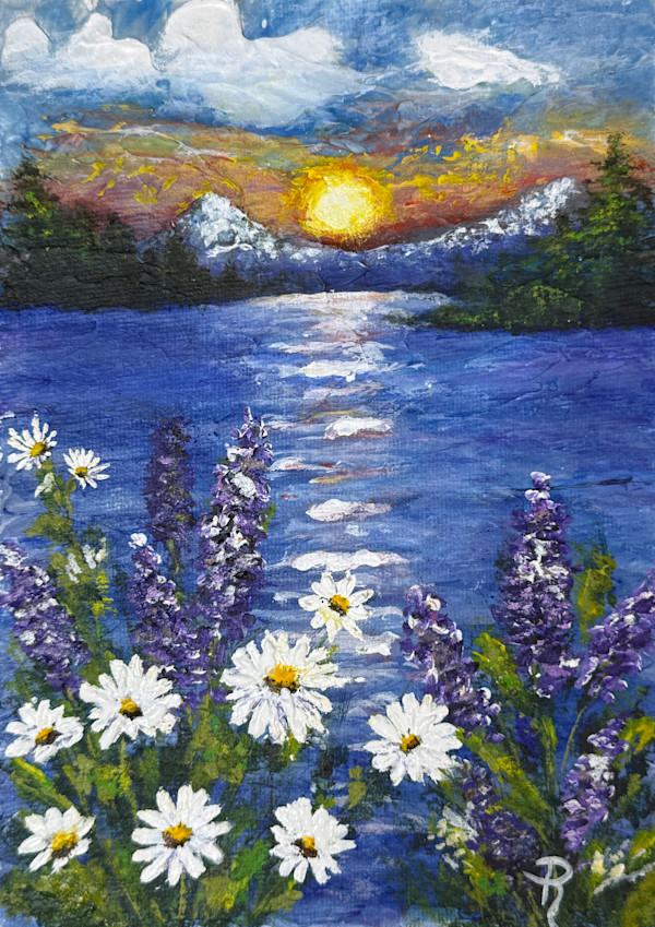 Stillness in Blue by Donna Richardson