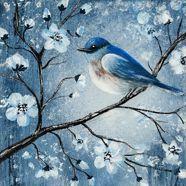 Bluebird Blossom by Donna Richardson