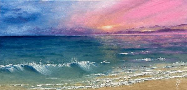 Pink Sunset by Donna Richardson