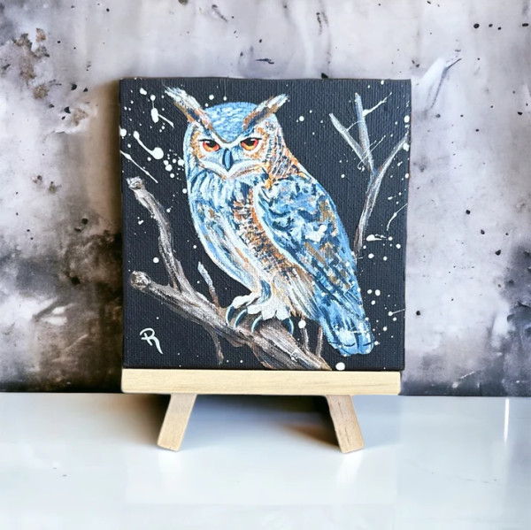 Winter Owl by Donna Richardson