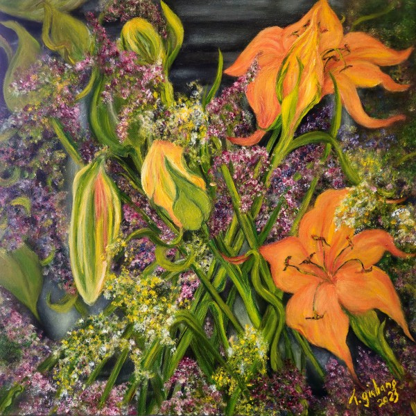 Wild Lilies - The Floral of Passion and Love by Teri Giuliano