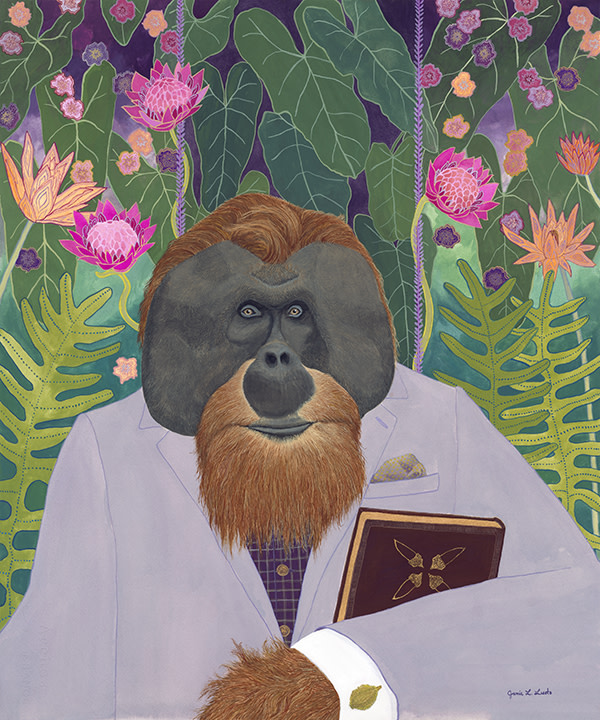 Orangutan by Jamie L. Luoto