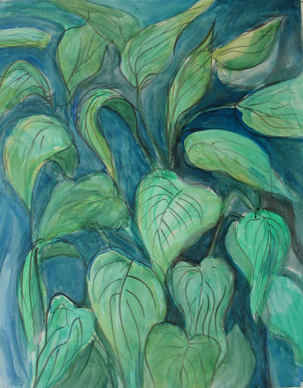 Green Vine by Regina Silvers
