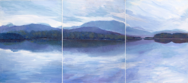 #500ABC Coopers Lake Triptych by Regina Silvers