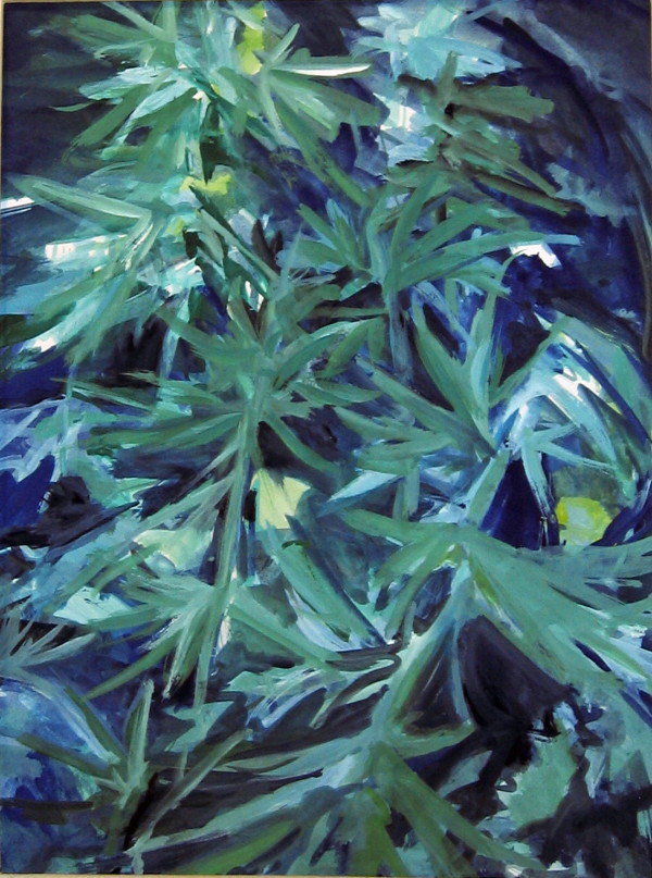Lake Hill Weeds by Regina Silvers