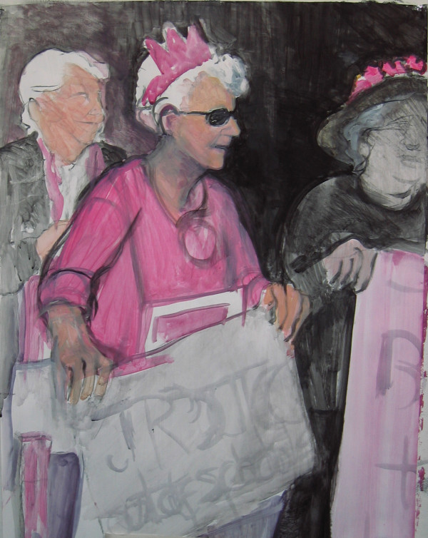 Code Pink Granny 3 by Regina Silvers
