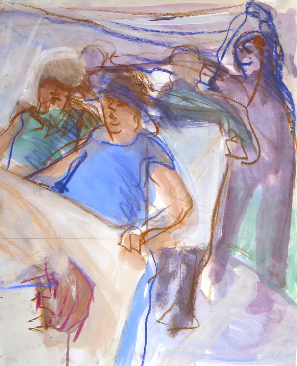 Downtown Protest by Regina Silvers