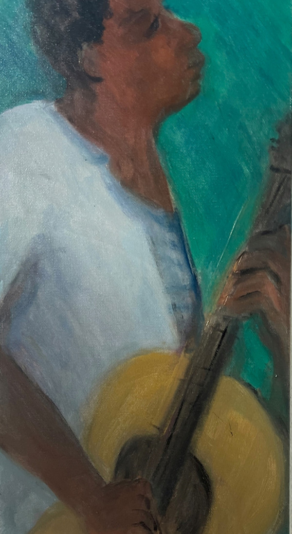 The Guitarist by Regina Silvers
