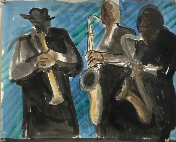 Three Horns by Regina Silvers