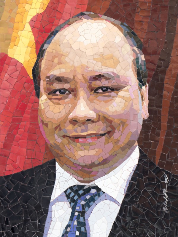 Nguyen Xuan Phuc Prime Minister of the Socialist Republic of Vietnam by Mai Van Nhon