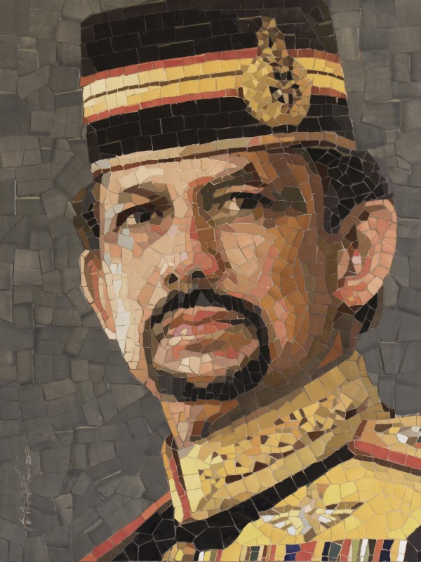 Sultan Haji Hassanal Bolkiah King of the Kingdom of Brunei Darussalam by Mai Van Nhon