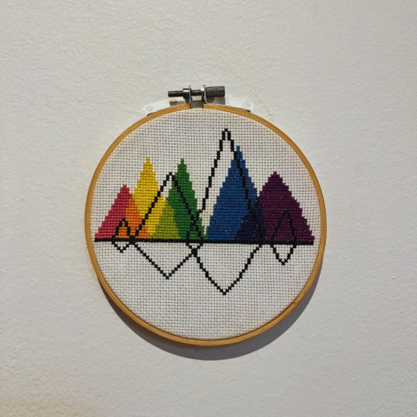 Rainbow Mountains by Rebekah Baker