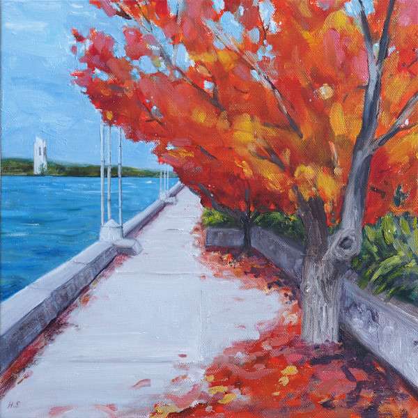 Autumn carpet by Hilary Seselja