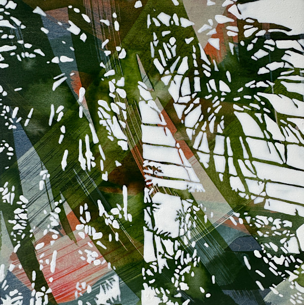 Lattice of light (Kew 51°28'54"N 0°17'26"W) by Rebecca Tucker