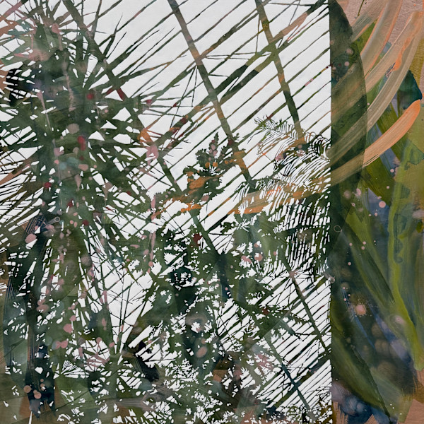 Through leaves, light (Barbican VII 51°31'10"N 0°05'34"W) by Rebecca Tucker, Image 1.