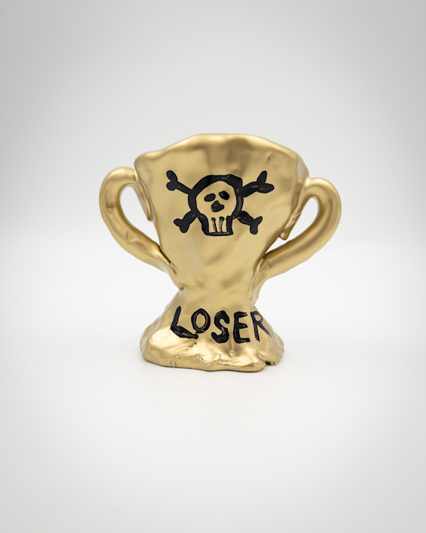 Loser Trophy 90 - Loser Skull by Chris Heck