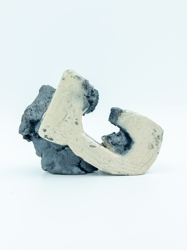 Raku Sculpture - 123 by Chris Heck