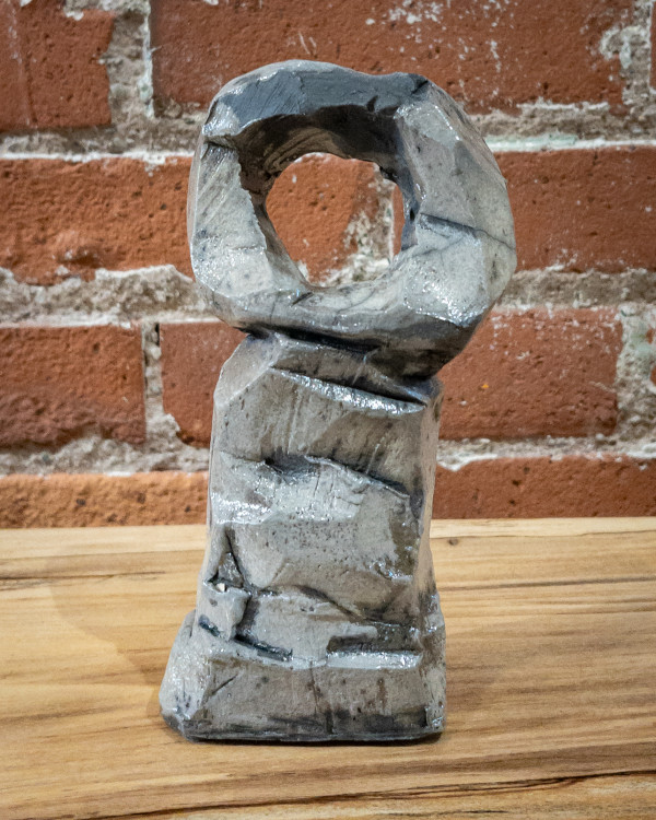 Raku Sculpture - 171 by Chris Heck