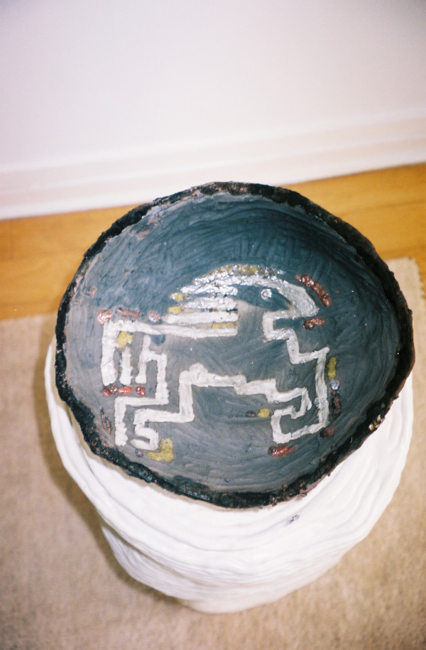 Raku Horse Decorative Bowl by Elianah Sukoenig