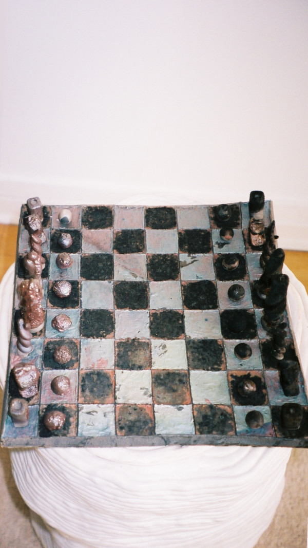 Raku Chess Set by Elianah Sukoenig