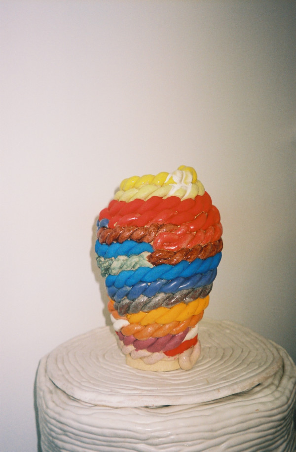 Candy Rope Vessel by Elianah Sukoenig